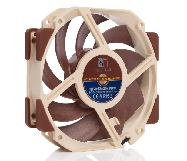 Noctua NF-A12x25r PWM 120mm NF-A12X25R PWM - 1271046 - zdjęcie 2